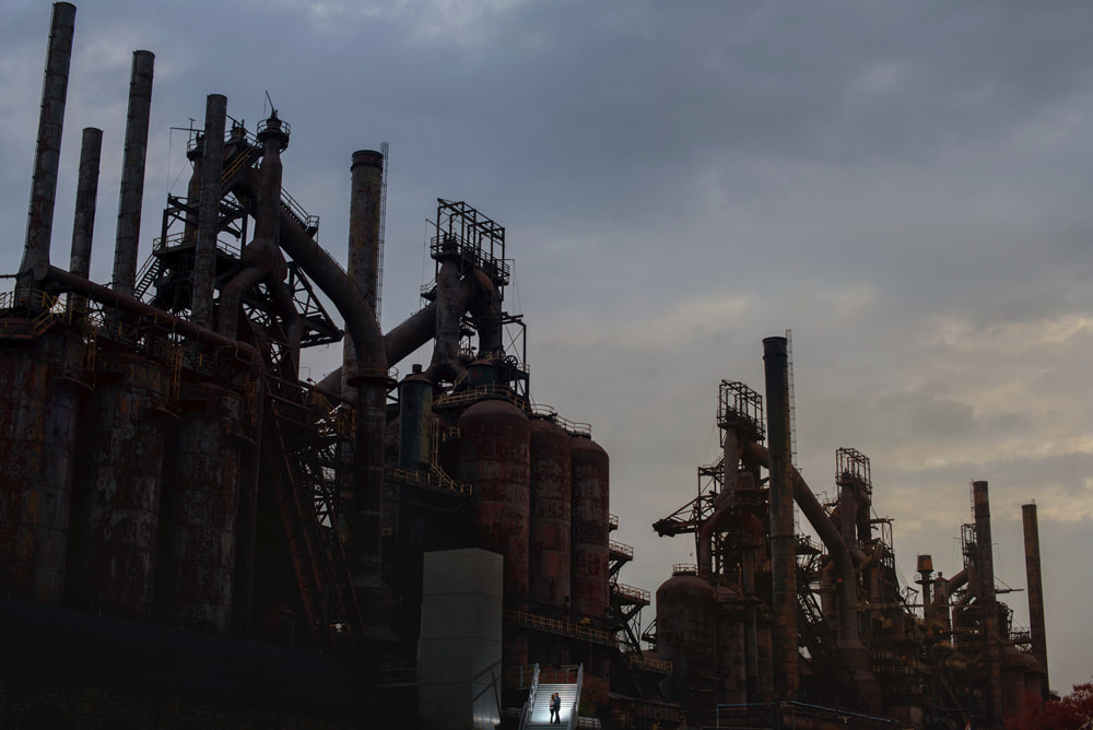 Steel Stacks Bethlehem Engagement Session